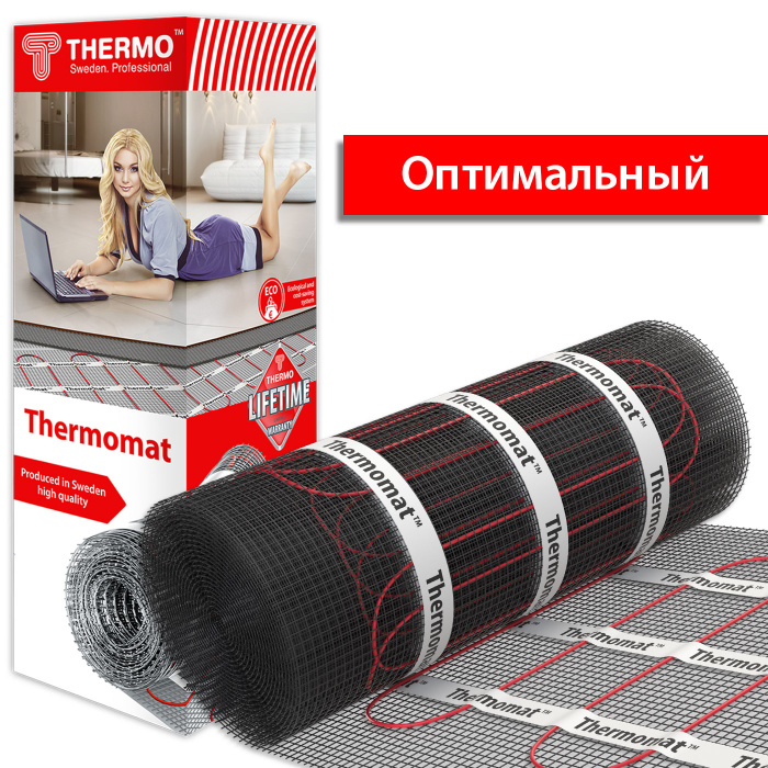 Теплый пол thermomat tvk 130 8 кв м