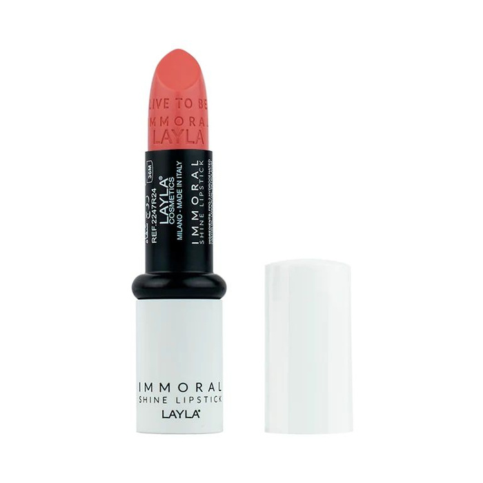 Layla Cosmetics Помада для губ блестящая Immoral Shine Lipstick ...