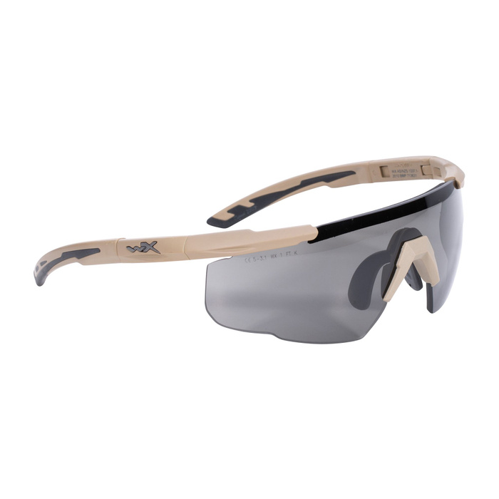 Wiley X Glasses Saber Advanced Gray Clear Rust Tan