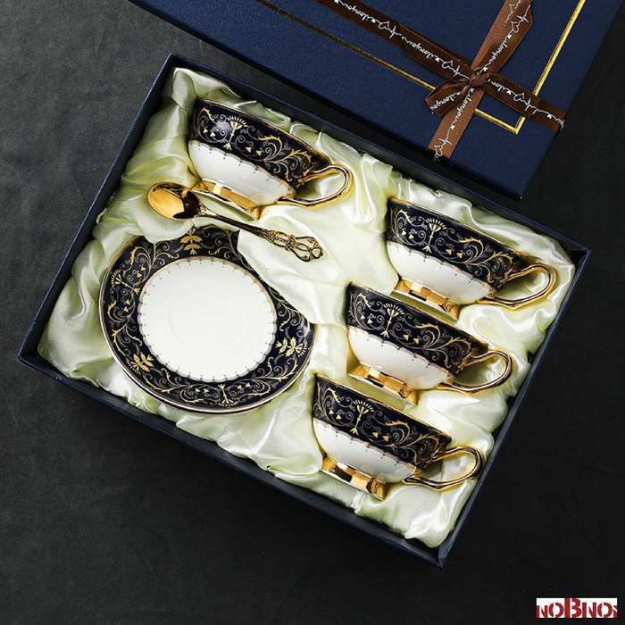 Набор кружек NOBNOI "Винтажная роскошная кружка", 220 мл - купить по ...