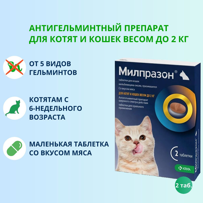 Милпразон для кошек отзывы