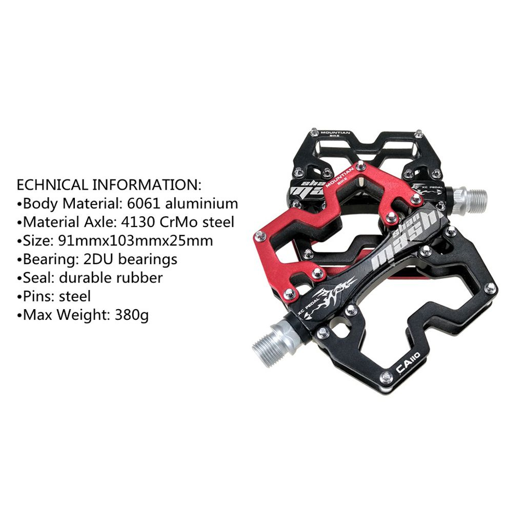 Велосипедные педали MTB BMX Герметичный подшипник из алюминиевого ...