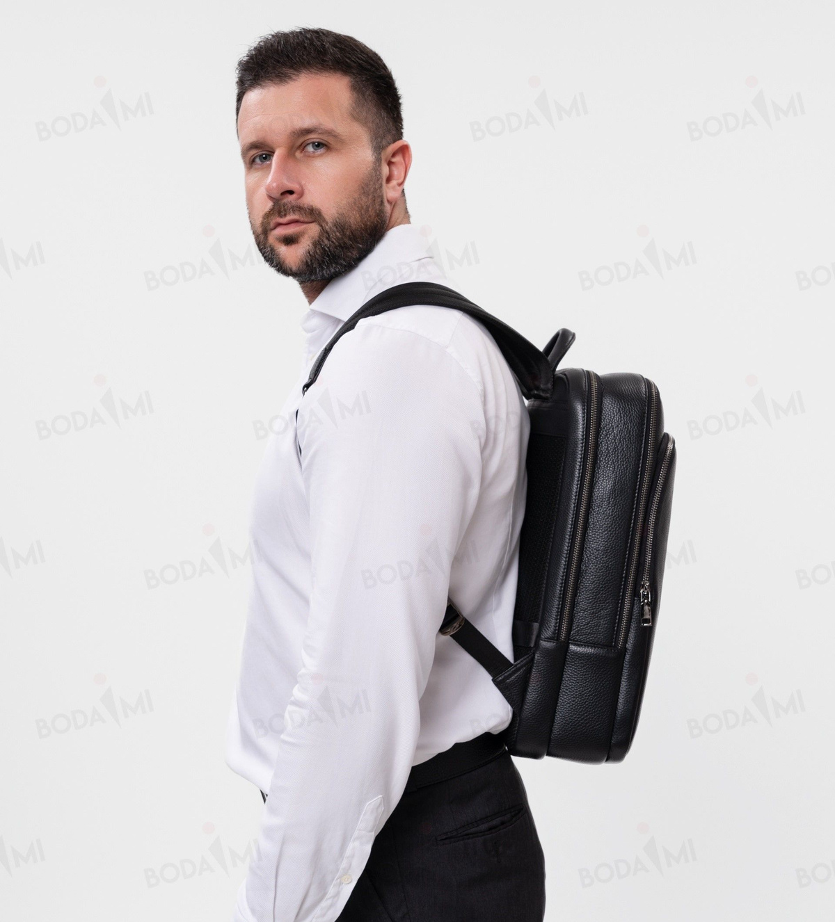 Рюкзак мужской из натуральной кожи / Портфель кожаный - купить с ...