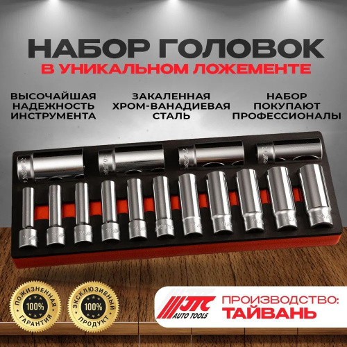 Набор инструментов JTC в мягком ложементе EVA на 3/8 купить на