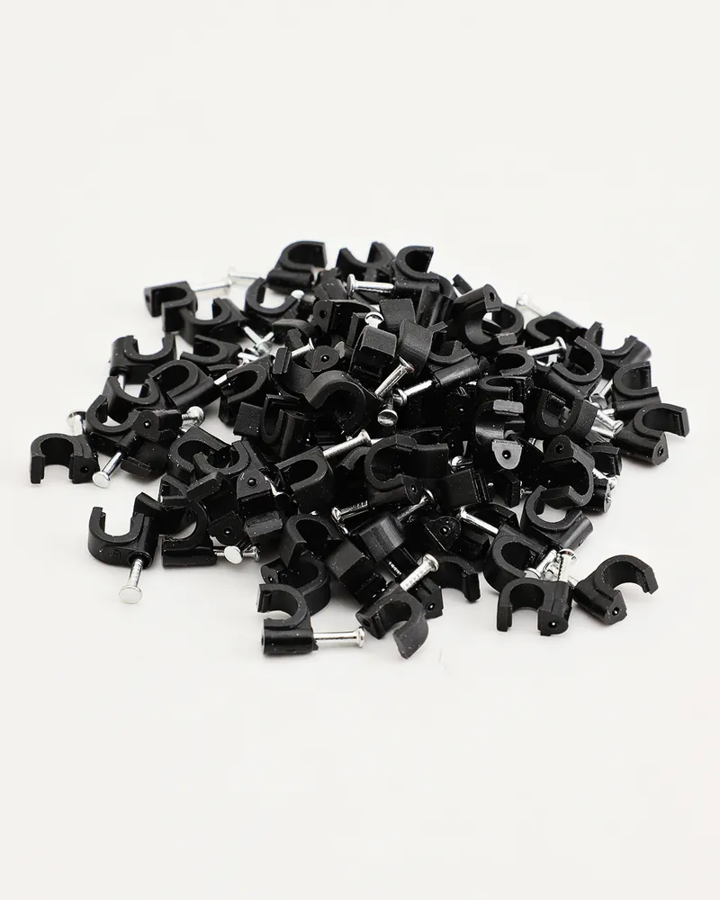 Крепеж кабеля круглый D6#NB (100 шт), CADENA Черный, 100 шт, фото 3