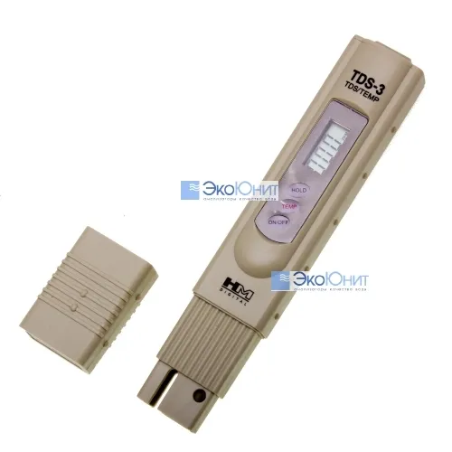Солемер HM Digital TDS Meter 3 - анализатор качества воды со встроенным термометром, вариант, фото 2