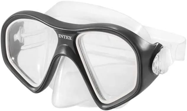 Набор для плавания, INTEX для взрослых, Маска с трубкой "Reef Rider", Intex 55648 от 14 лет, черный, фото 3