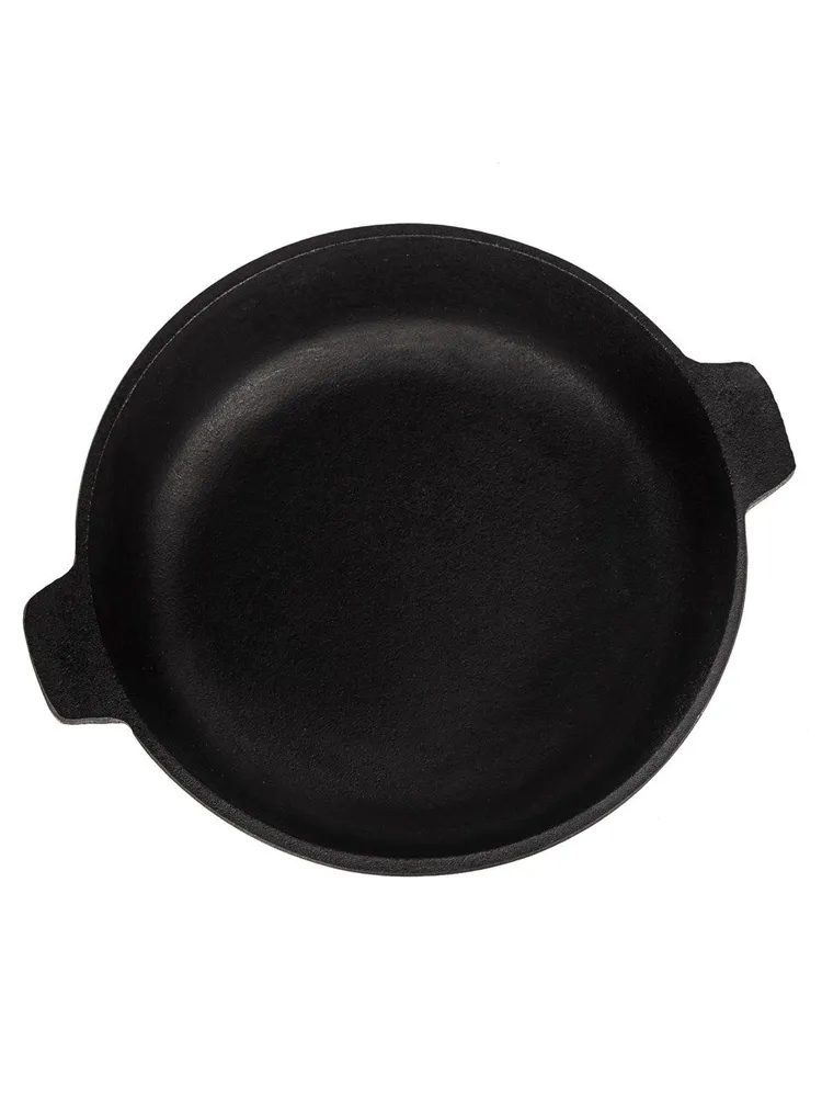 Жаровня чугунная 28х6 см высокий борт #13