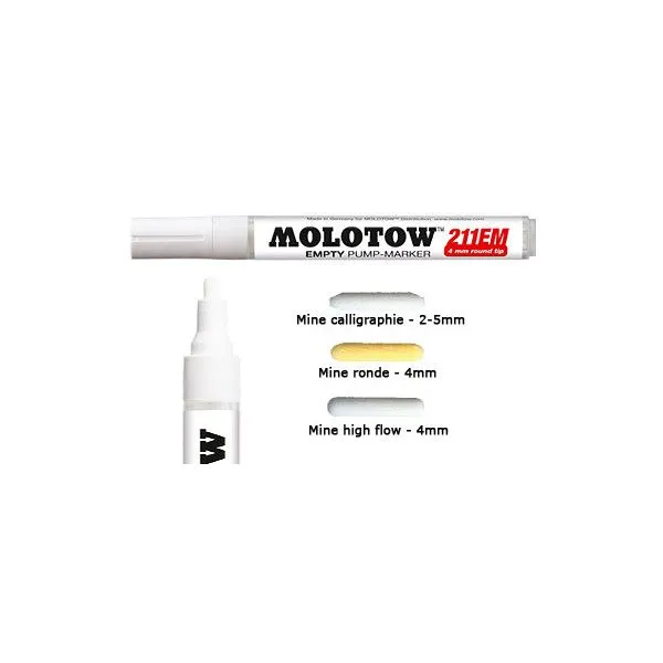 Molotow Набор перьев для маркера 227/211 2-5 мм Calligraphie-Tip 699010 кт 2 шт, 2 шт, фото 3