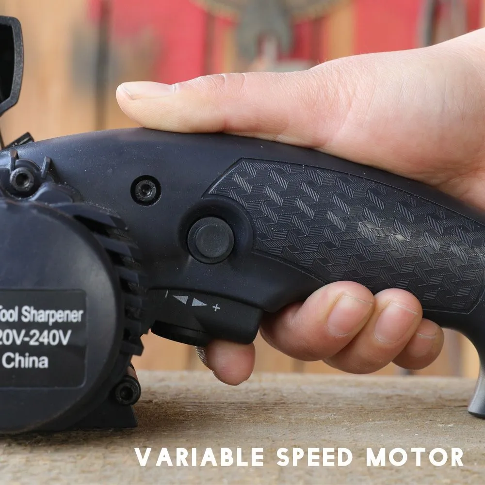 LIHUACHEN M2 Electric knife sharpener Ножеточки электрические профессиональная, для заточки ножей и инструментов Имеет 20 ремней., вариант, фото 6
