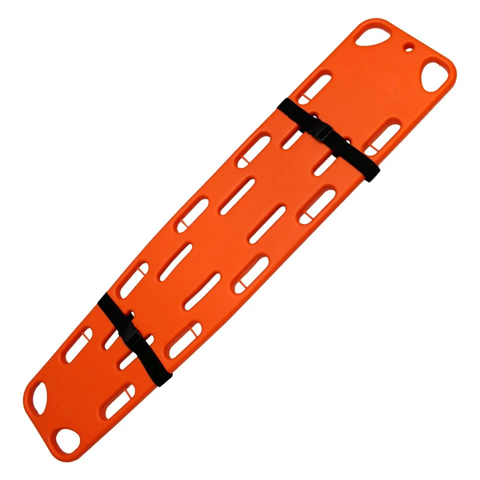 Носилки медицинские жёсткие с ремнями DDJ-6C (спасательные, пластиковые, щит спинальный) #2