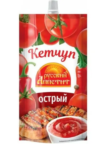 "Русский аппетит" Кетчуп Острый 250гр.*5шт