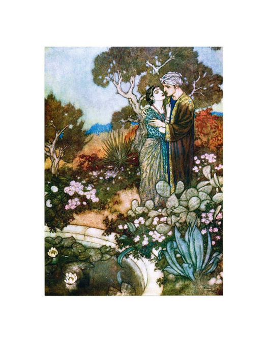 Рубаи Омар Хайям Иллюстрированное издание с закладкой-ляссе. | Omar Khayyam's Rubai. An Illustrated Edition with Ribbon Bookmark - Ozon image 4