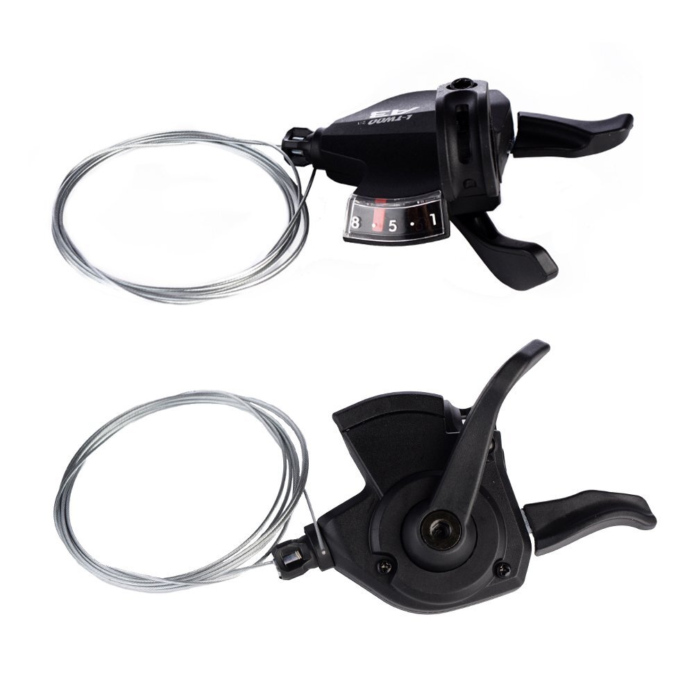 Шифтер правый L-TWOO A3 8ск., 2:1, Shimano совместим, Кабель со сверхнизким трением, Индикатор передачи Шифтер правый L-TWOO A3 8ск., 2:1, Shimano совместим, Кабель со сверхнизким трением, Индикатор передачи