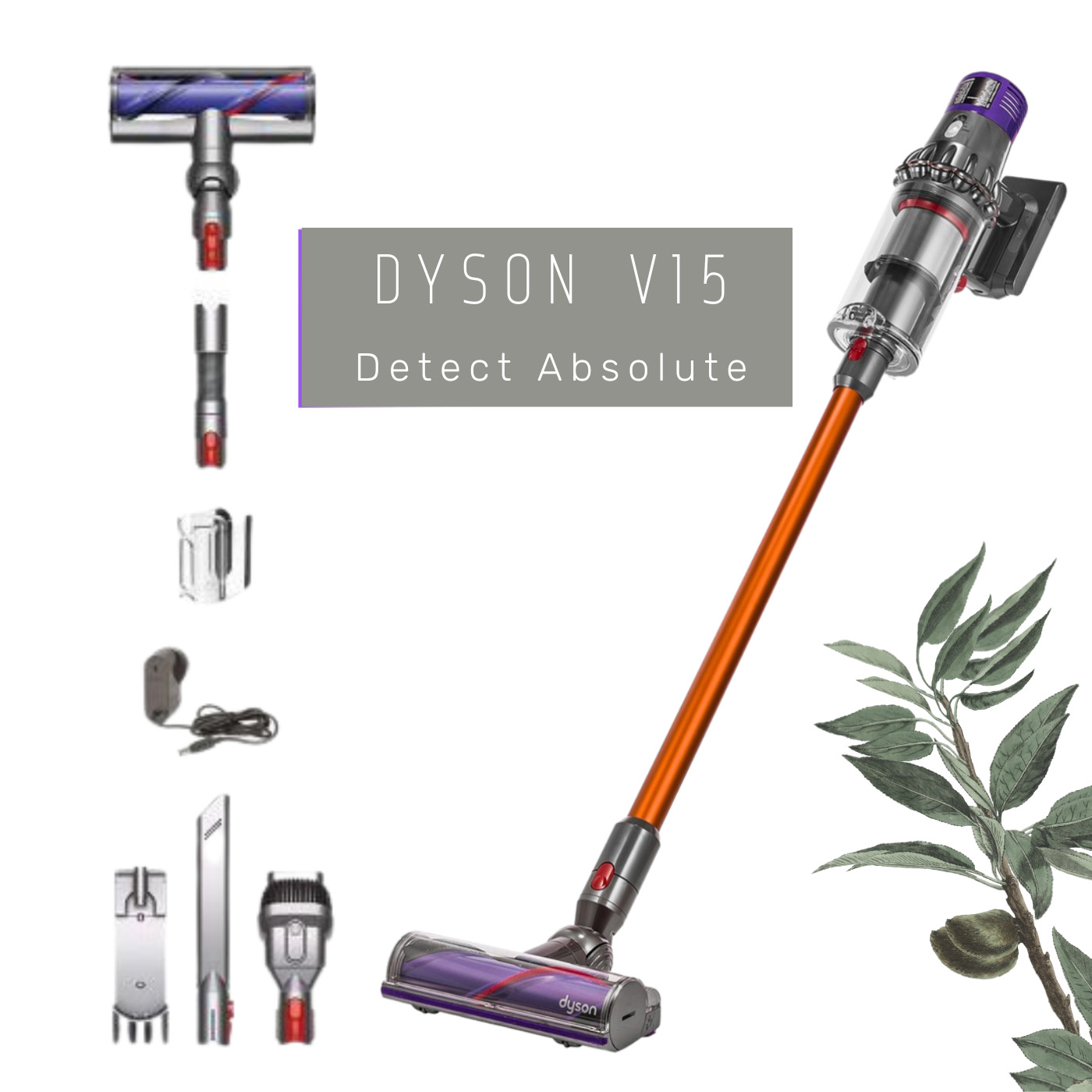 Пылесос вертикальный Dyson V15 Detect Absolute SV22 купить на OZON