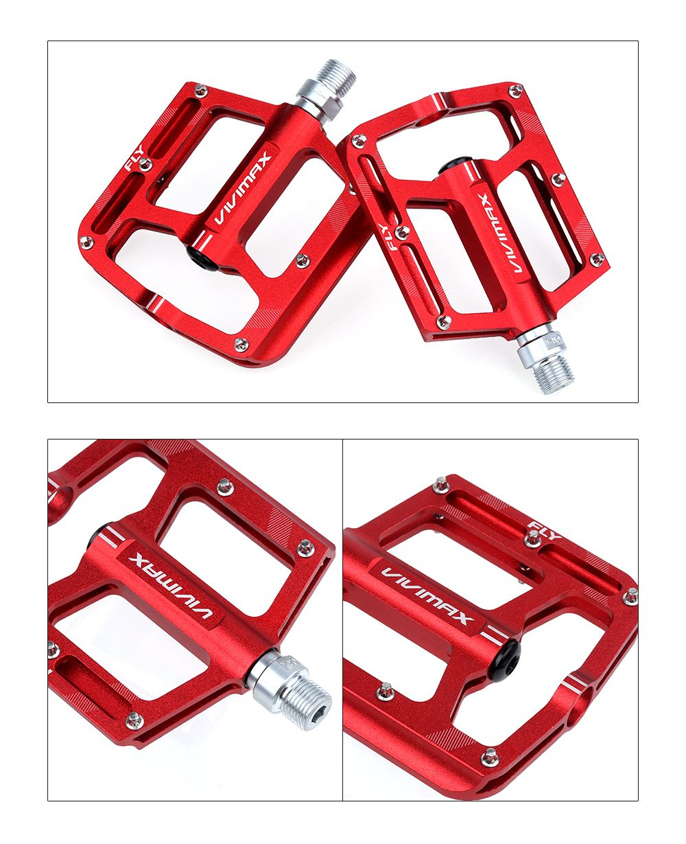VIVIMAX JK507 Алюминиевые двойные задние педали, черные - купить с ...