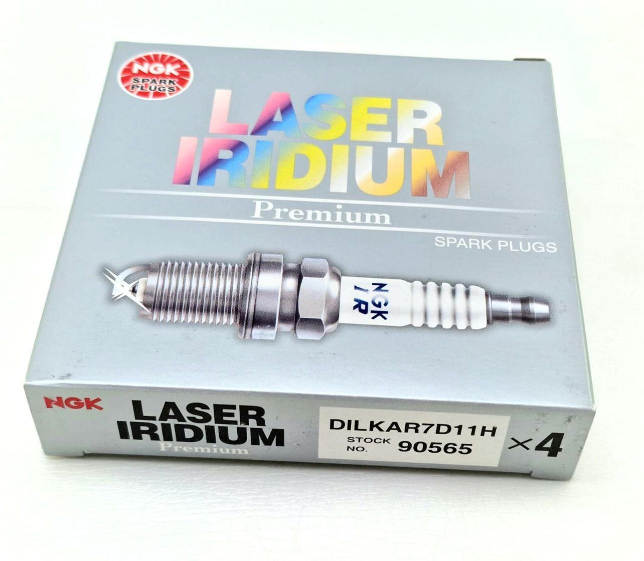 NGK Свеча зажигания арт. DILKAR7D11H, 90565, 1 шт. купить на OZON