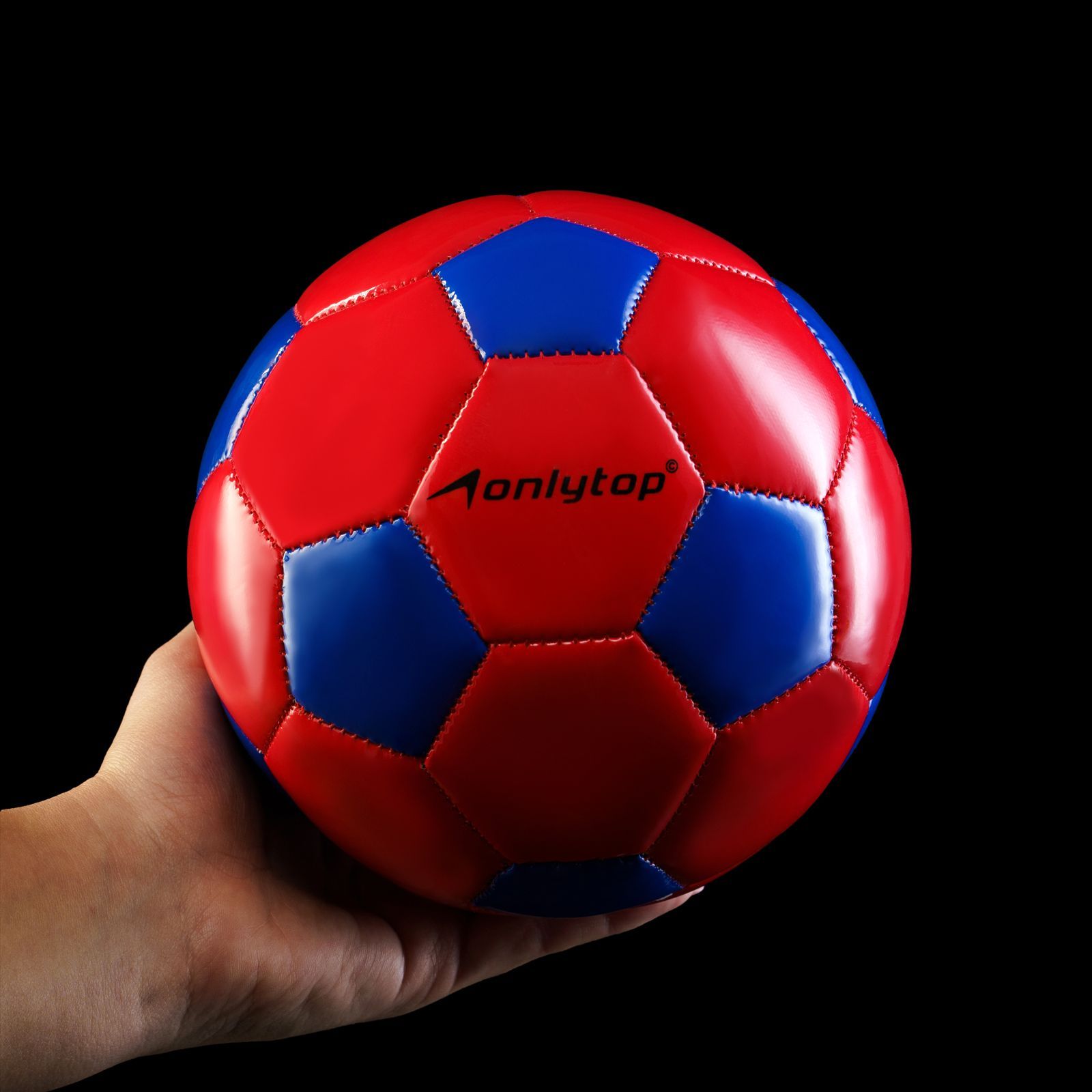 Футбольный мяч ONLYTOP ball57, 2 размер, разноцветный купить по выгодной  цене в интернет-магазине OZON (629392686)