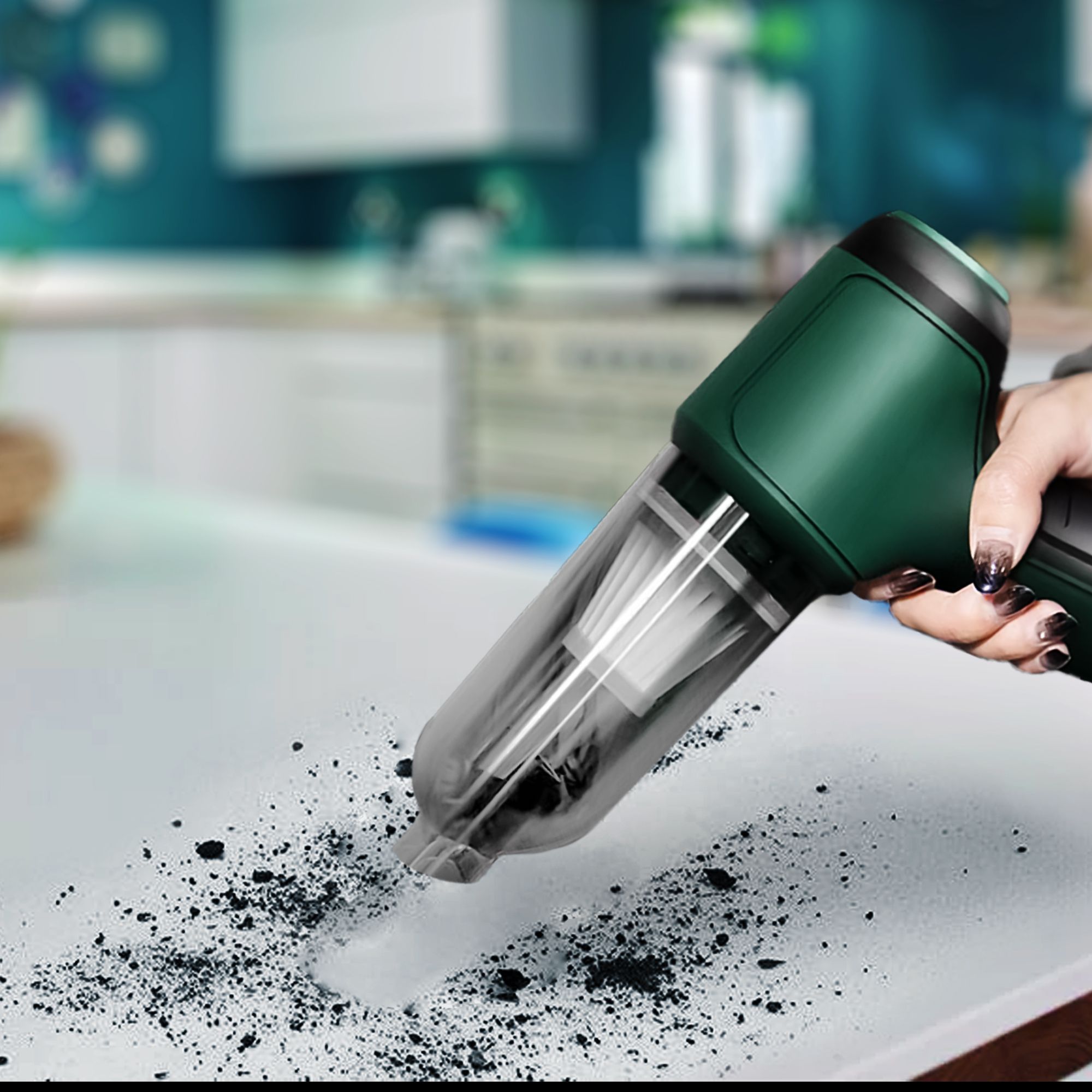 Беспроводной автомобильный пылесос VACUUM CLEANER, 120Вт, мощность ...