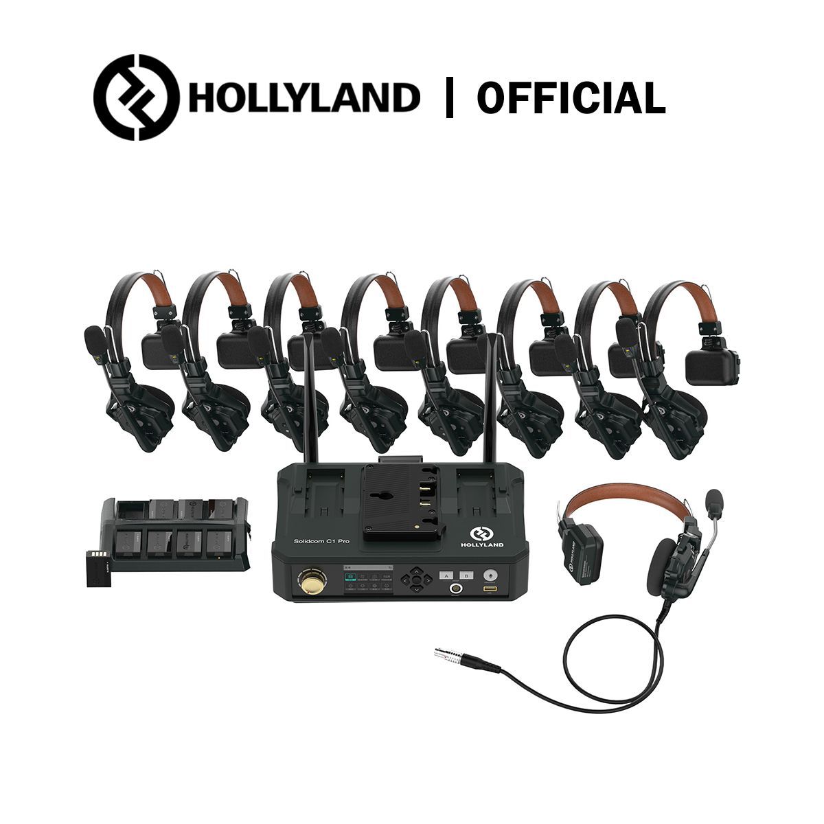 Hollyland Solidcom C1 Pro HUB 8 S: Беспроводная система связи