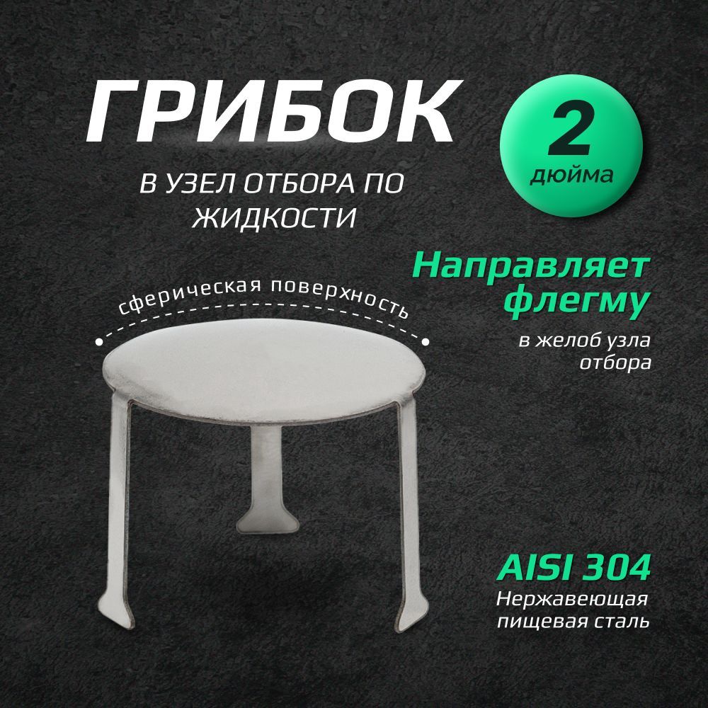 Грибок(зонтик)вузелотборапожидкости2дюйма