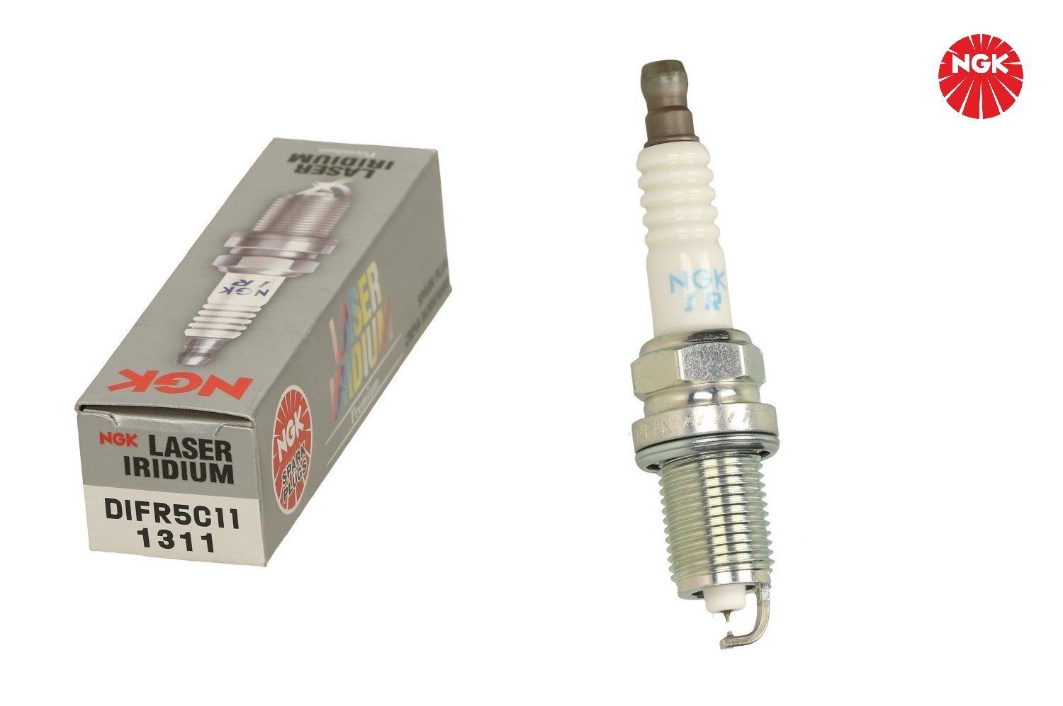Свеча зажигания иридий, 1 шт. NGK Laser Iridium DIFR5C11 (1311