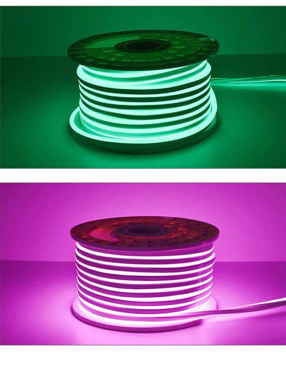 Светодиодная лента, 220В, IP65, 120 LED/m размер 8х16мм - купить по ...