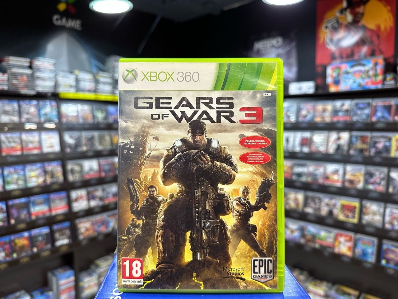 Игра Gears of War 3 (Xbox 360) (Open/Resale)