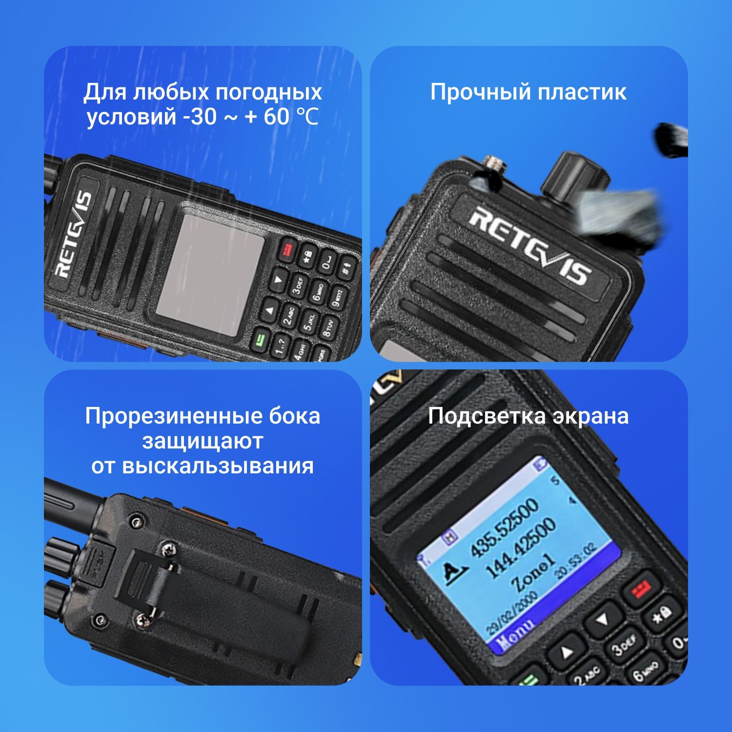 Радиостанция RETEVIS RT3S, 3000 каналов - купить по доступным ценам в ...