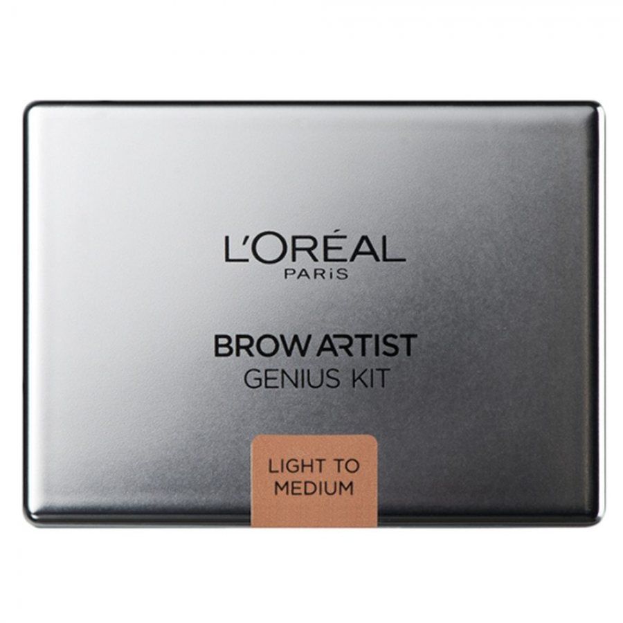 L oreal brow. Лореаль Brow artist Genius Kit. L’Oréal Brow artist, Genius Kit, Light to Medium. L'Oreal Paris Brow artist Genius Kit. L'Oreal Brow artist Genius Kit Dark.