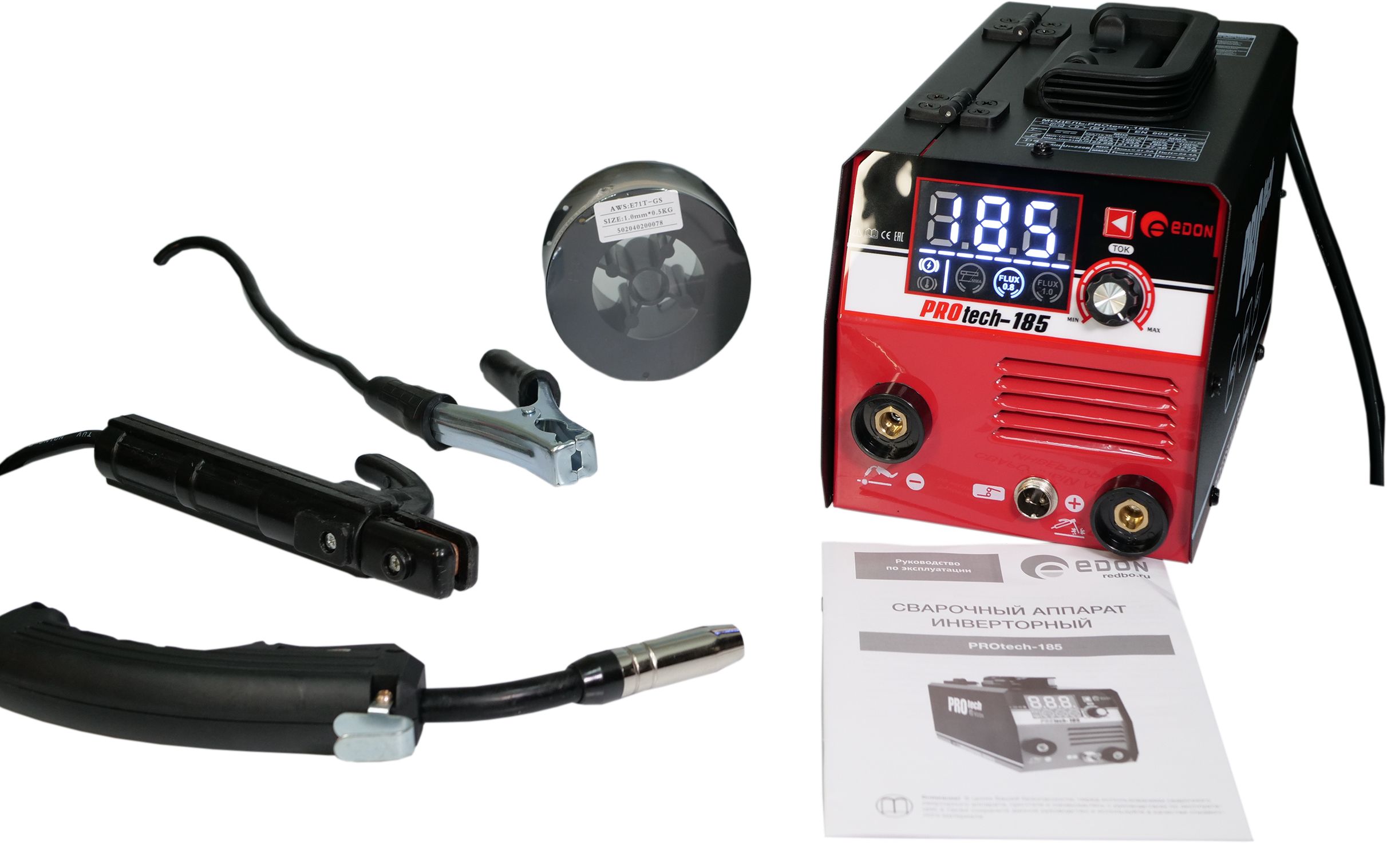 Сварочный аппарат Edon, Защита от перегрузок, Антизалипание электрода ...