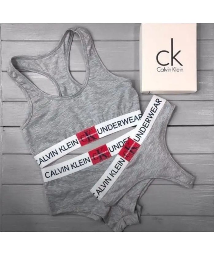 Комплект белья Calvin Klein - купить с доставкой по выгодным ценам винтернет-магазине OZON (1277647297)