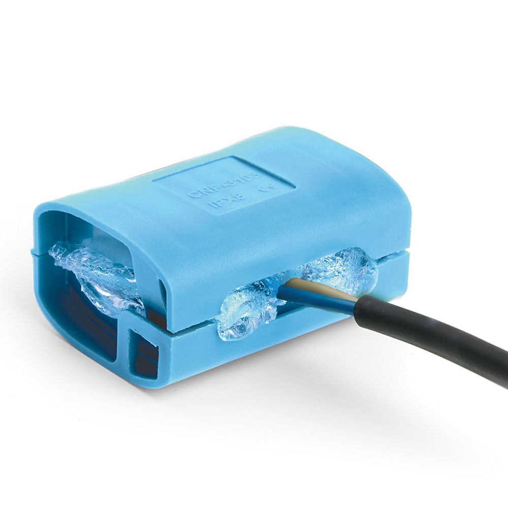 LD547Коробкаизоляционнаясгелем,450V,42х38х26,синий,STEKKER49238