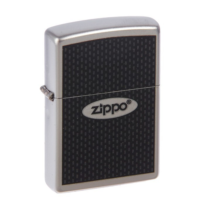 Зажигалка бензиновая ZIPPO Oval Satin Chrome #1