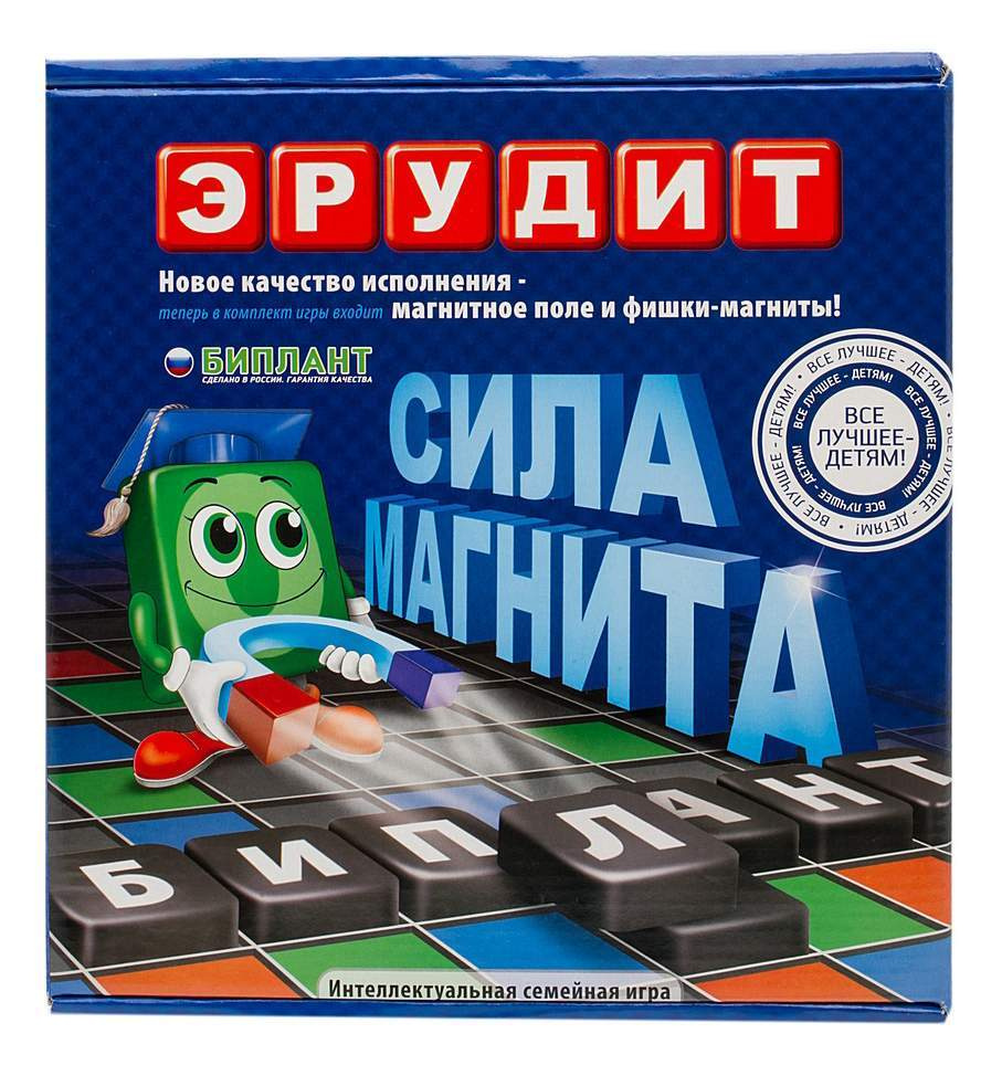 Настольная игра Эрудит Сила Магнита