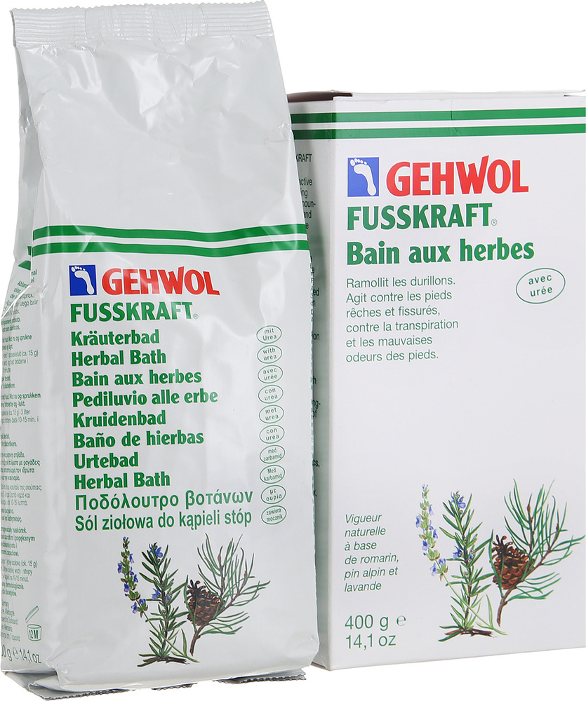 Gehwol Fusskraft Herbal Bath - Травяная ванна для ног 400 гр #1