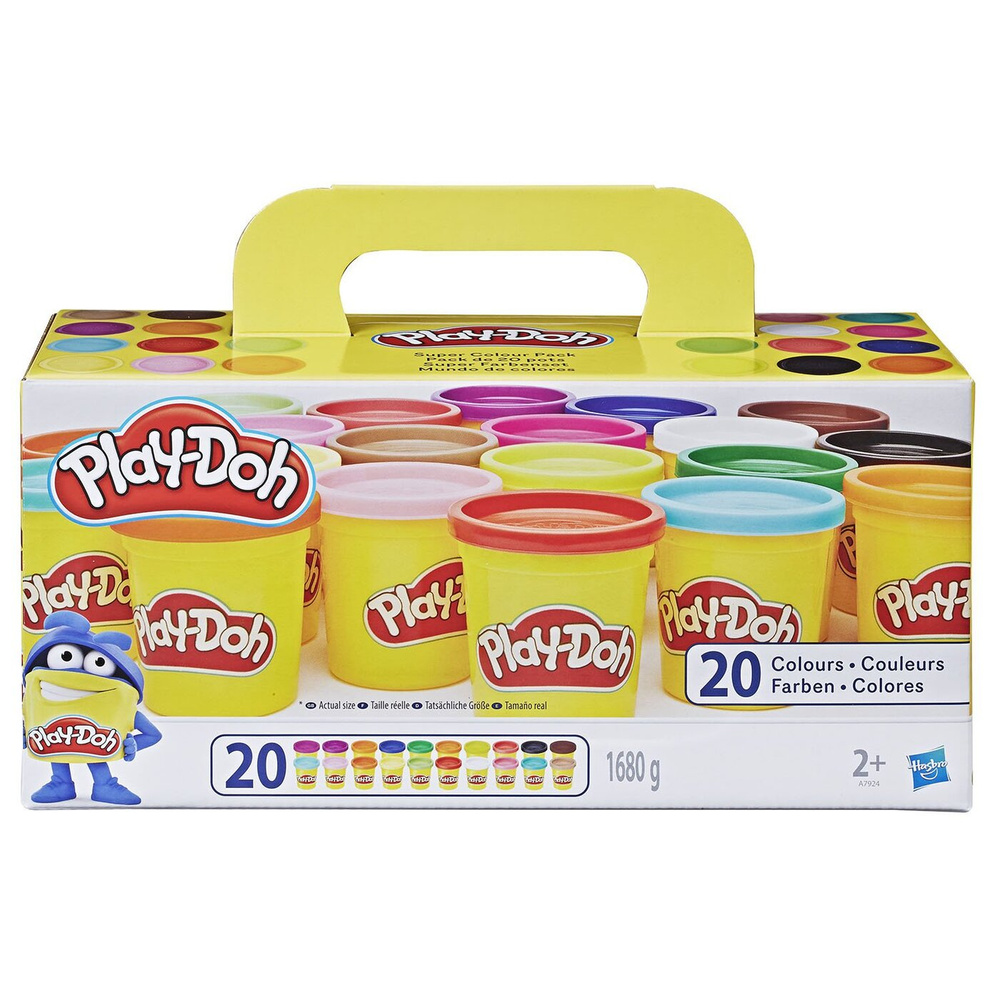 Пластилин Play-Doh 20 цветов A7924EUC #1