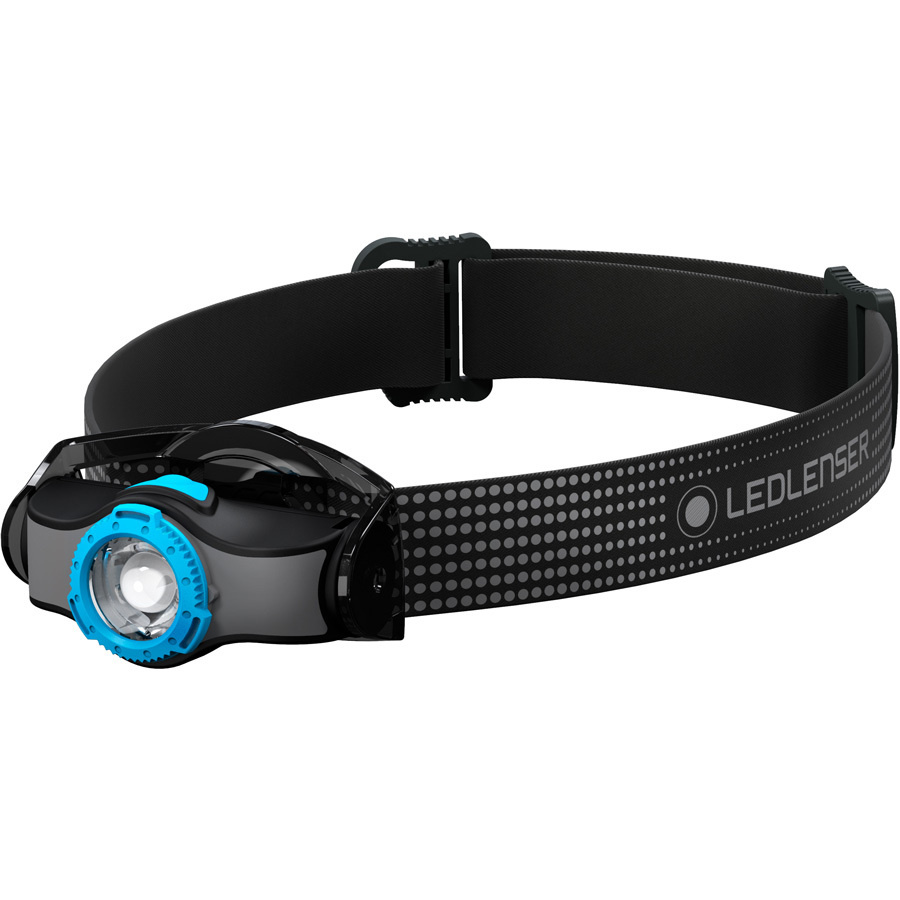 Фонарь налобный LED Lenser MH3 Черный/Голубой 502150 #1