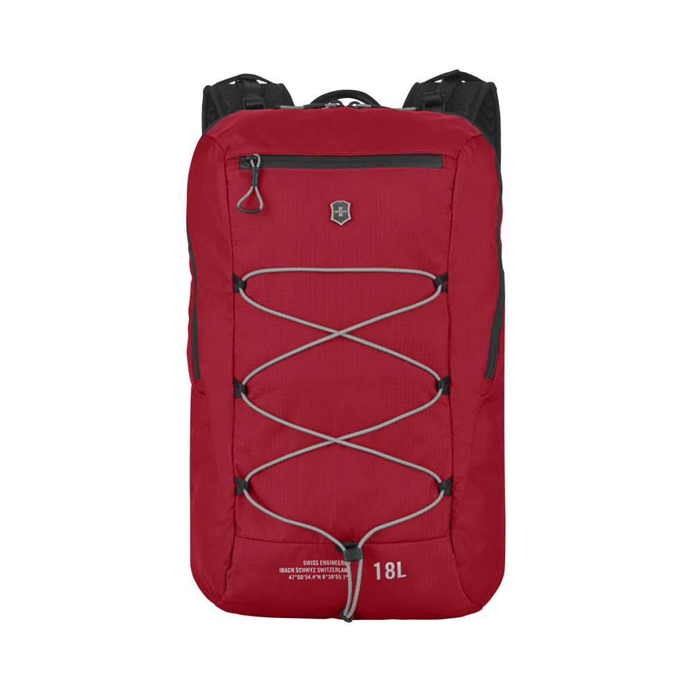 Рюкзак для активного отдыха VICTORINOX 606900 Compact Backpack, красный,  100% нейлон, 28х17х44 см, 18 л купить на OZON по низкой цене (851188818)