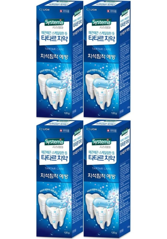 CJ Lion Зубная паста Tartar control Systema для предотвращения зубного ...