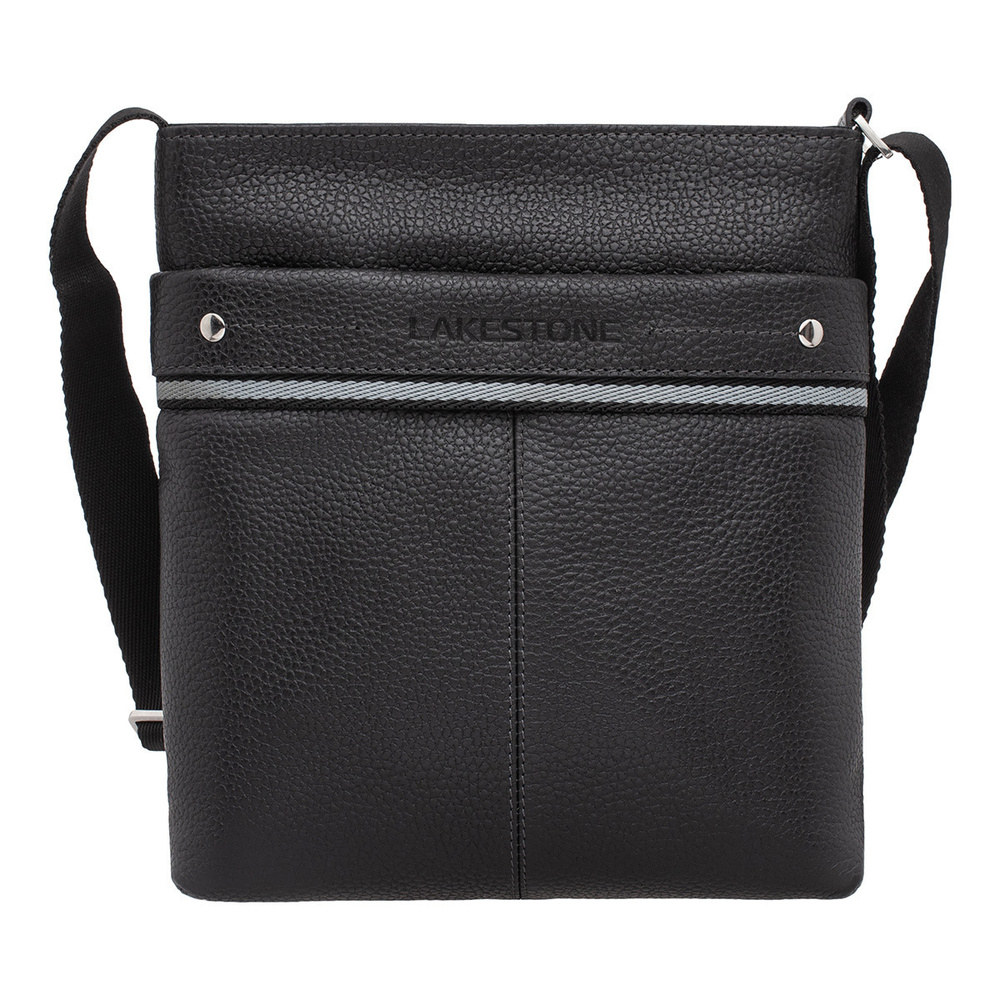 Сумка мужская через плечо LAKESTONE, натуральная кожа, планшет, для ...