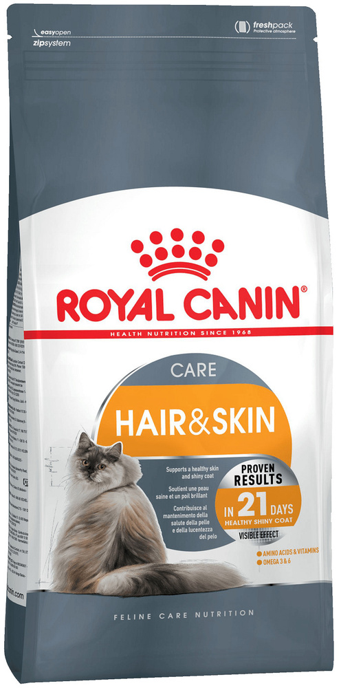 Royal Canin Hair & Skin для кошек с чувствительной кожей 10кг #1