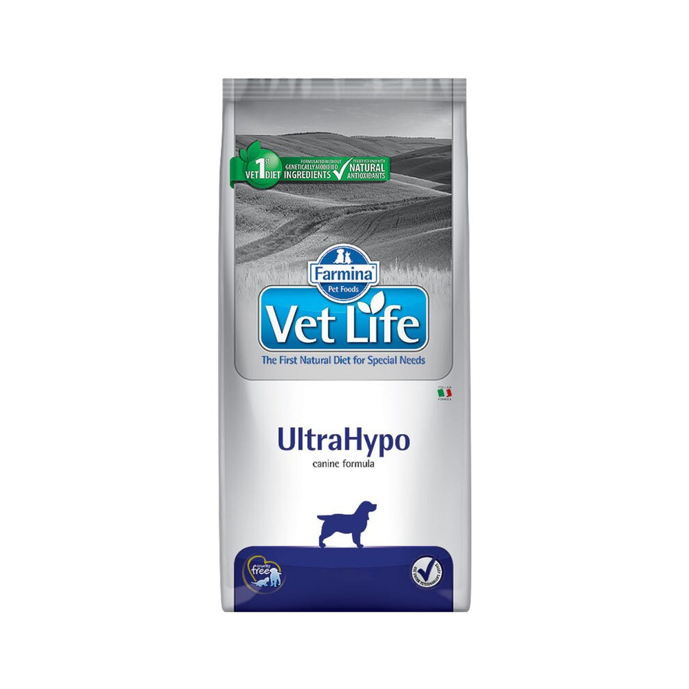 Сухой корм для собак Farmina Vet Life UltraHypo гипоаллергенный, 2 кг ...