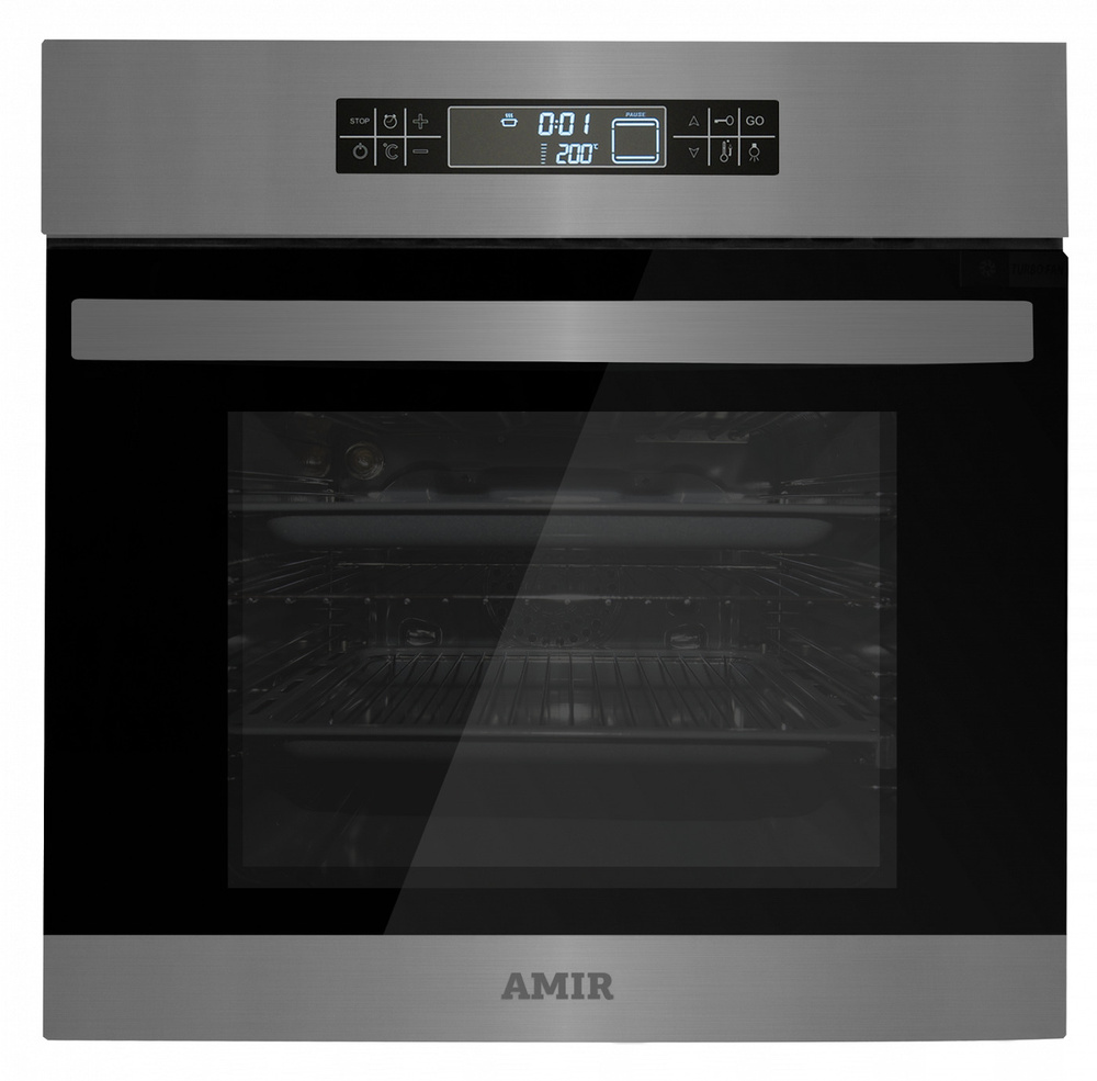 AMIR духовой шкаф BE11 B INOX, 55.6 см купить на OZON по низкой цене ...