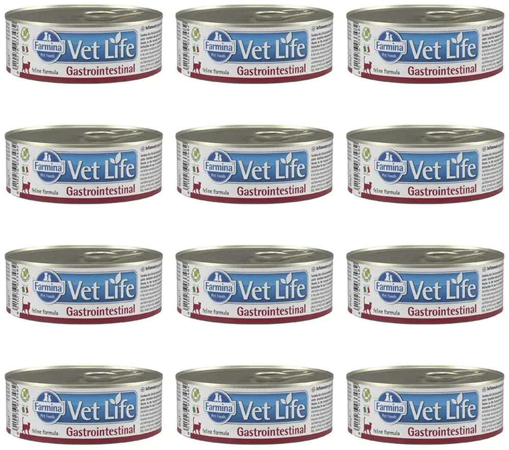 Корм консервированный Farmina Vet Life Natural Dietgastrointestinal ...