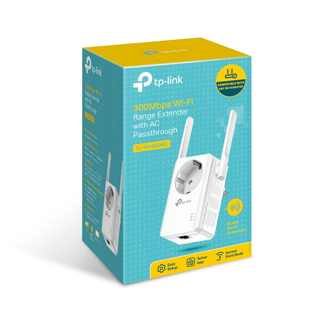 Усилитель Wi-Fi-сигнала TP-Link TL-WA860RE - купить по выгодной цене в  интернет-магазине OZON (1548512035)