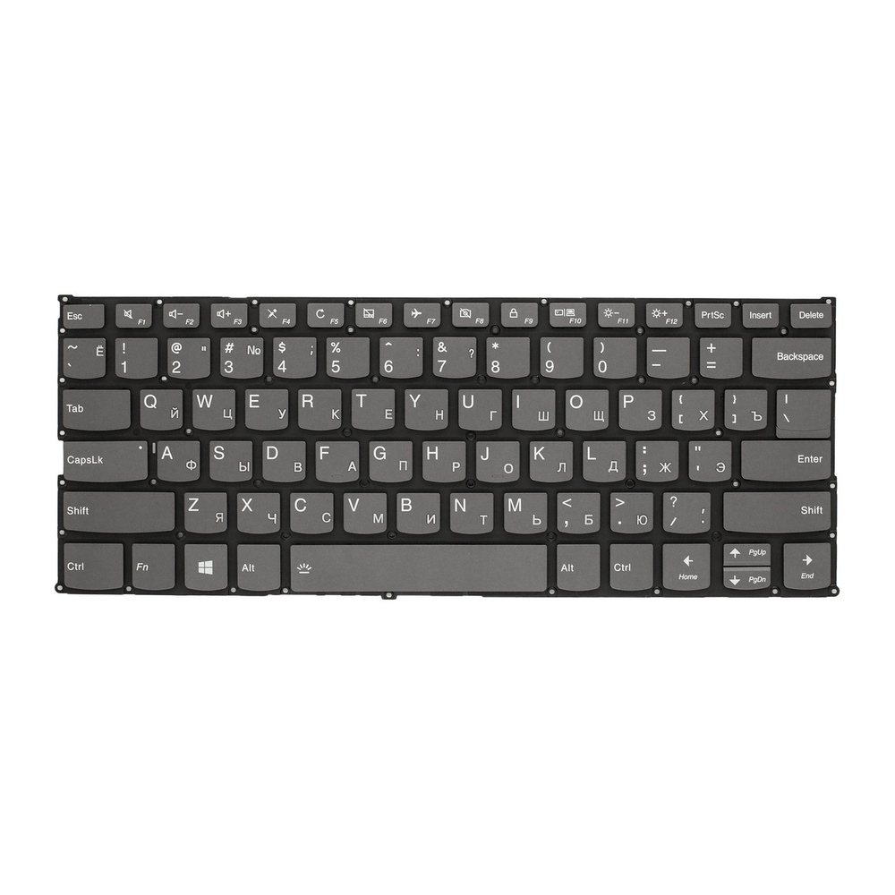 Клавиатура с подсветкой для Lenovo IdeaPad 530s-14ARR / 530s-14IKB /  530s-15IKB / Yoga 530-14ARR / 530-14IKB / 730-13IKB / 730-13IWL / 730-15IKB  / 730-15IWL / C740-14IML / ThinkBook 14-IIL / ThinkBook 14-IML -