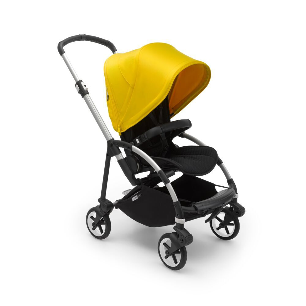 Коляска прогулочная Bugaboo Bee6 base шасси Alu/Black/Lemon yellow #1