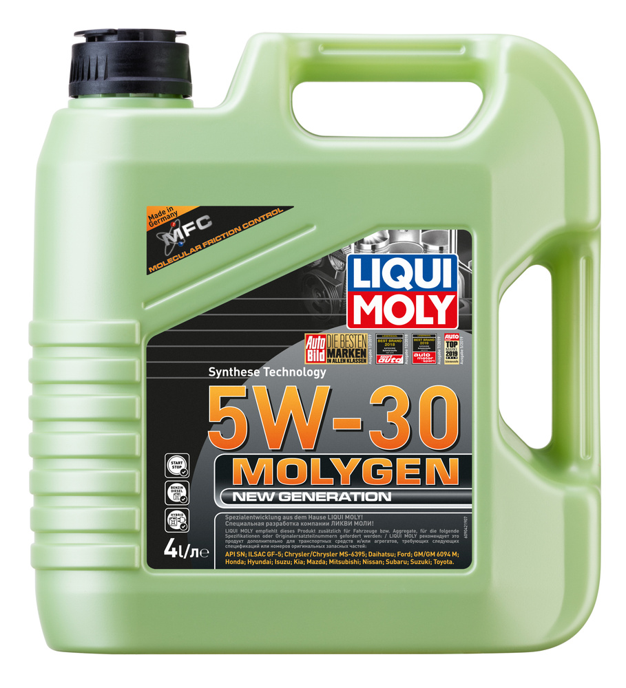 Масло моторное Liqui Moly 5W-30 Синтетическое - купить в интернет-магазине  OZON (176114671)