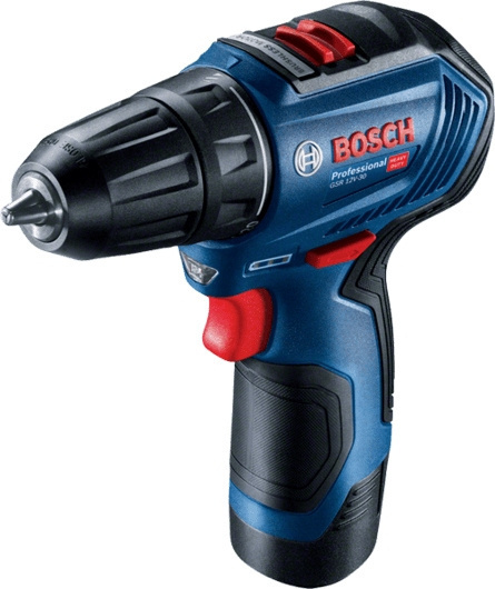 Дрель-шуруповерт бесщеточная аккумуляторная Bosch GSR 12V-30 (кейс в комплекте) 06019G9080  #1